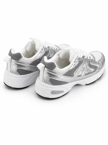 ZAPATILLA AZO PLATEADO (V)