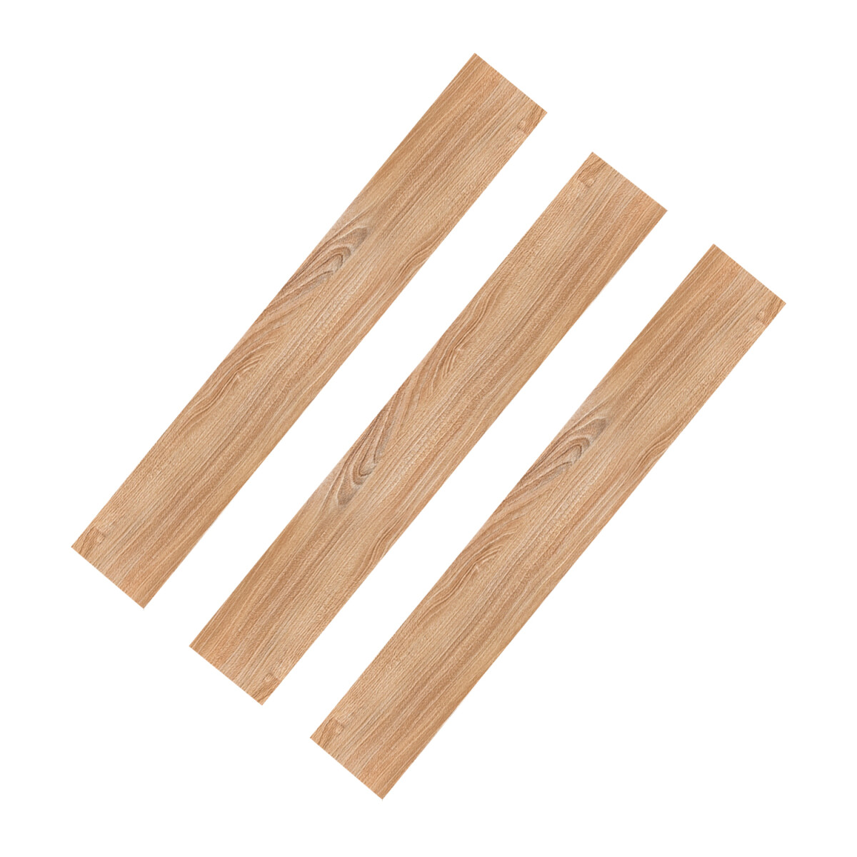 Piso Flotante Vinilico Adhesivo Resistente Simil Madera M2 - Variante Color Marron Claro 2 
