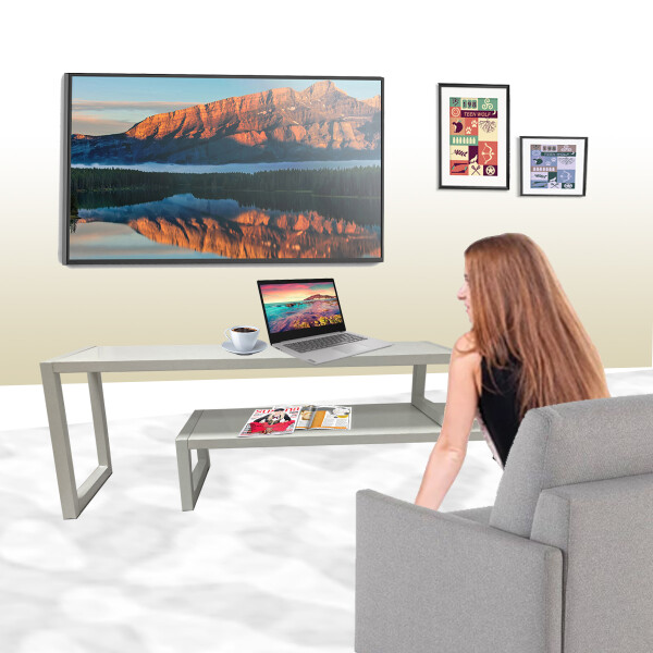 Rack Para TV Doble Extendible Rack Para TV Doble Extendible