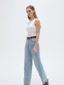 Pantalon Avilor Celeste Grisaceo