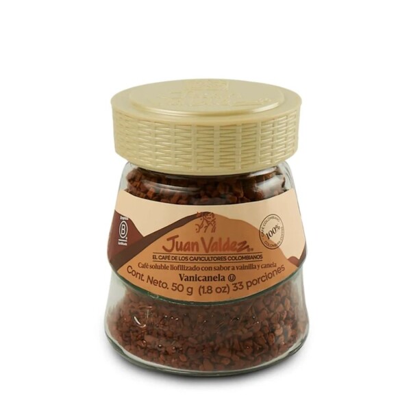 Juan Valdez Soluble Liofilizado Vanicanela 95g Juan Valdez Soluble Liofilizado Vanicanela 95g