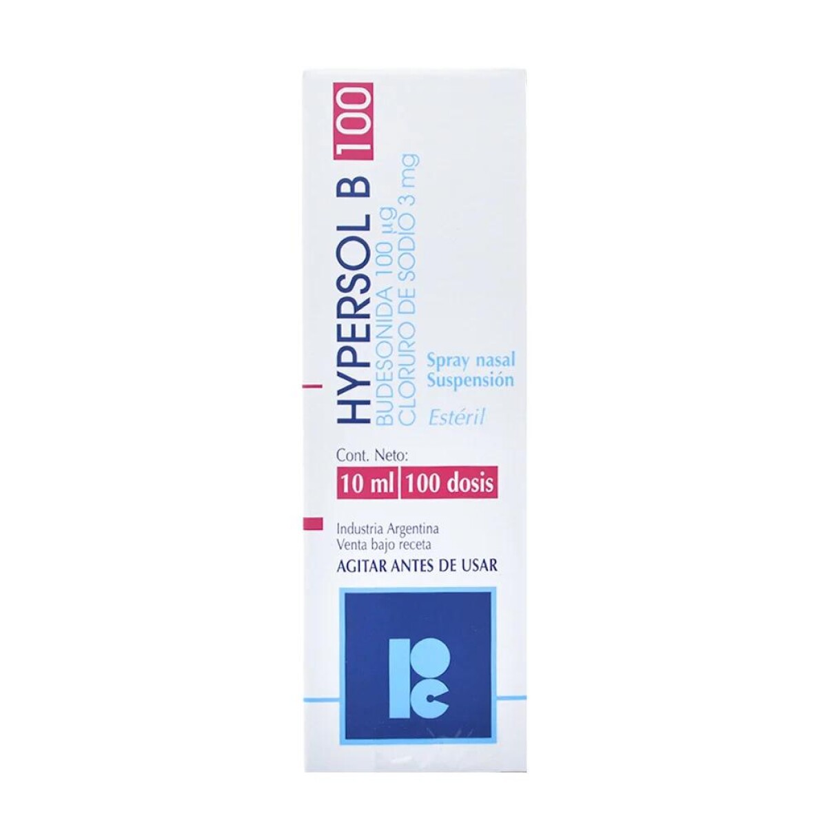 Spray Nasal Hypersol B 100 Dosis 10 ml - Spefar 