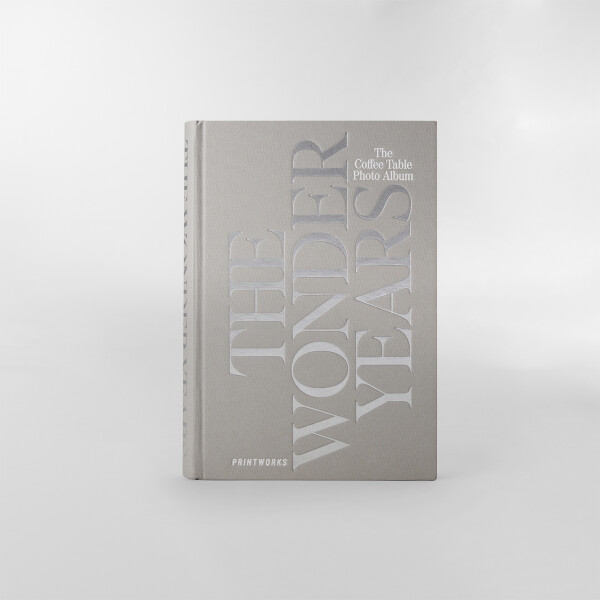 ALBUM DE FOTOS THE WONDER YEARS GRIS - UNICO