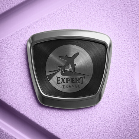 Set X3 Valijas De Viaje Rígidas 4 ruedas 20, 24 y 28 Violeta