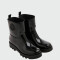 Moncler -Botas de lluvia antideslizantes, Ginette Negro