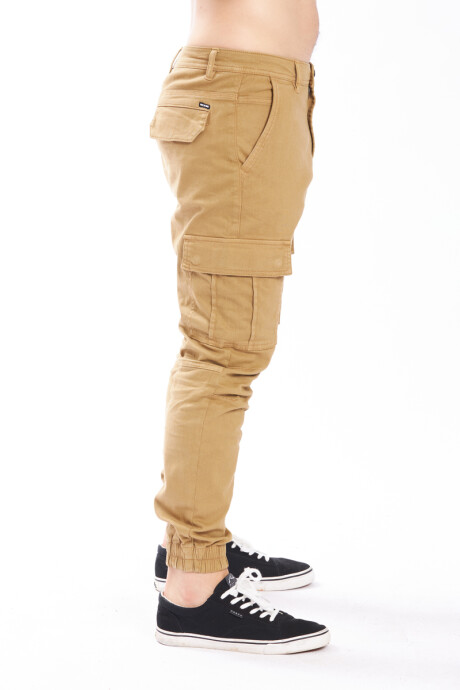 PANTALON CARGO ARENE DIXIE Camel