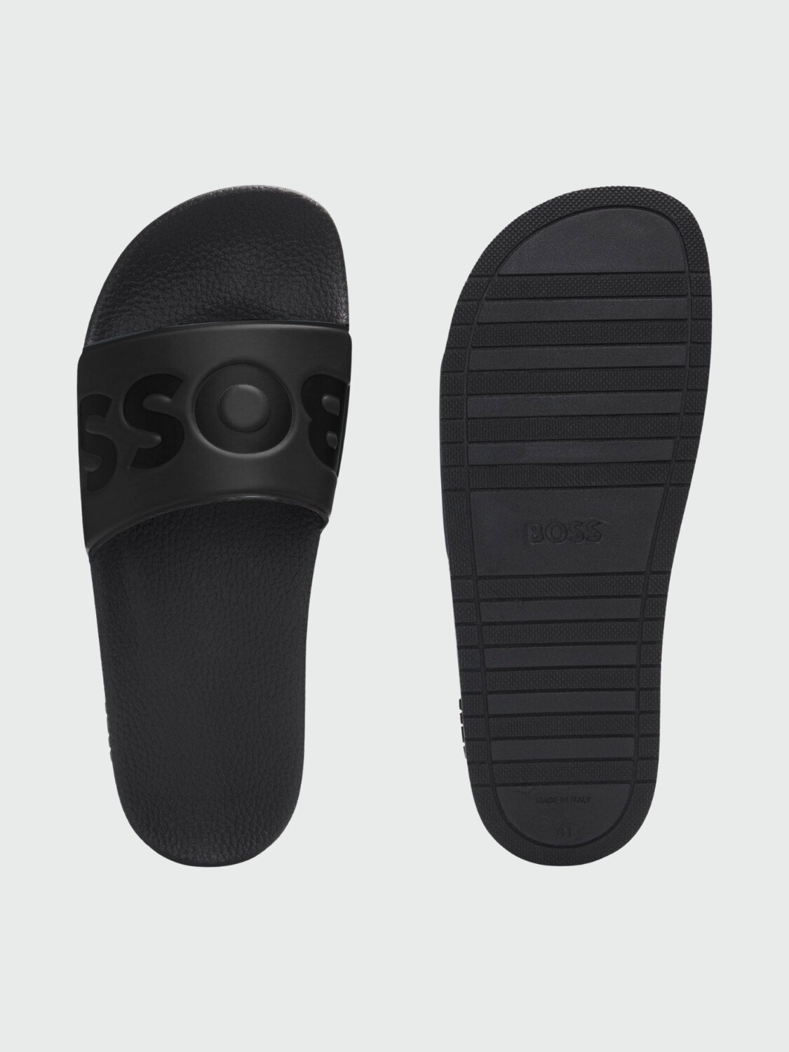 BOSS - Sandalias Italianas con Logo 001