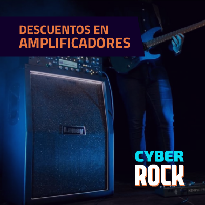 Descuentos en amplificadores - Cyber Rock 2025