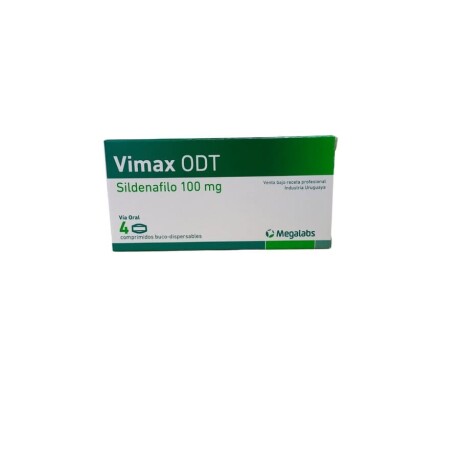 Sildenafilo Vimax Odt X4 Comprimidos 100MG 001