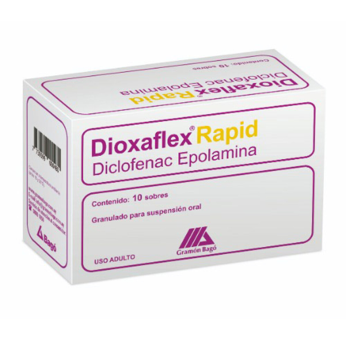 Dioxaflex Rapid x 10 SOB 