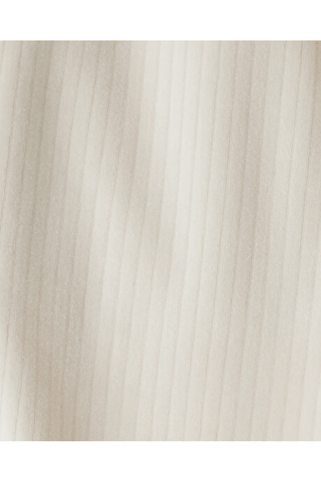 Pantalón acampanado acanalado Sin color