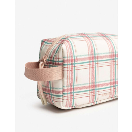 Portacosméticos De Material Reciclado Estampado Geometrico