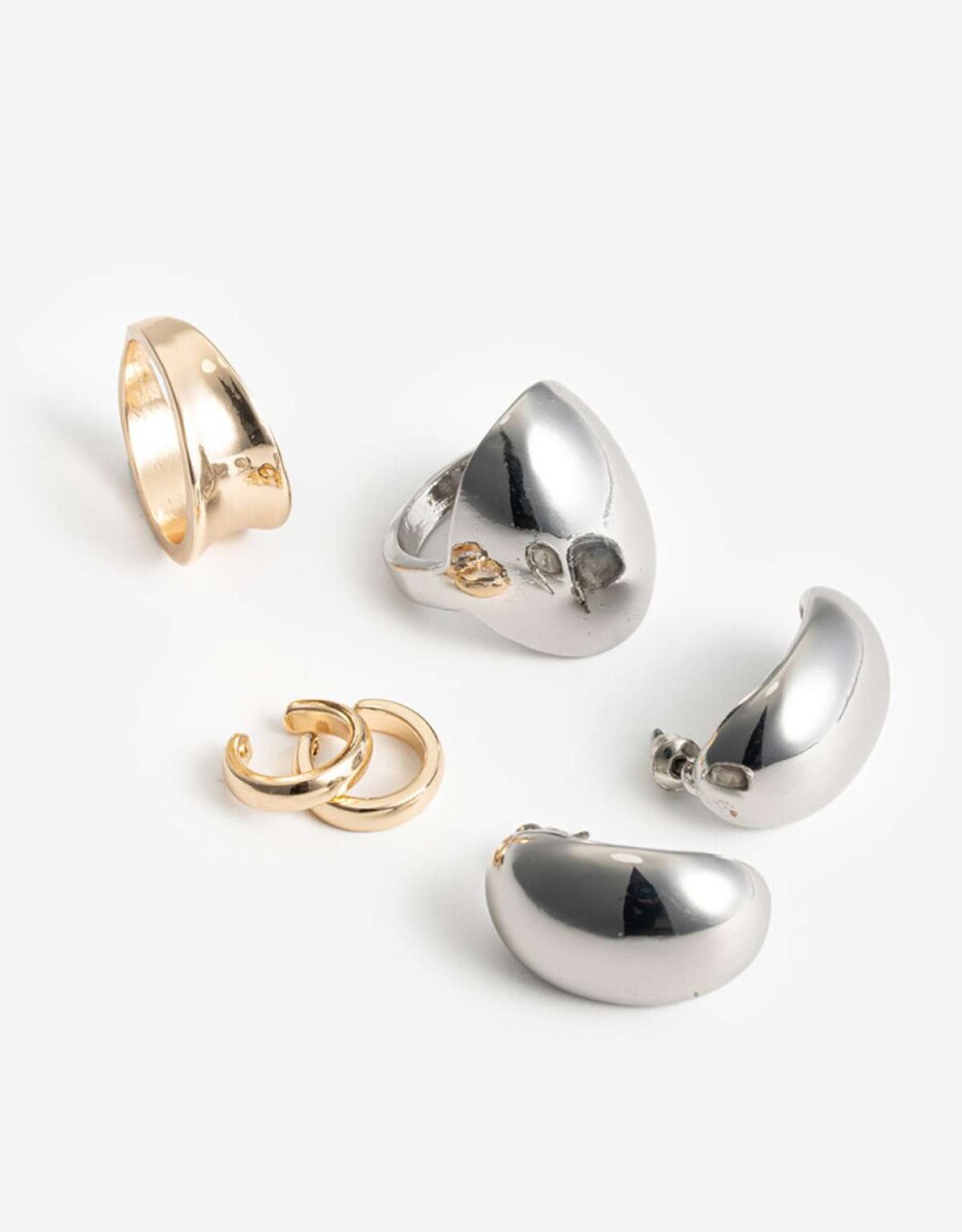 Bijouterie Set Metal - Dorado 