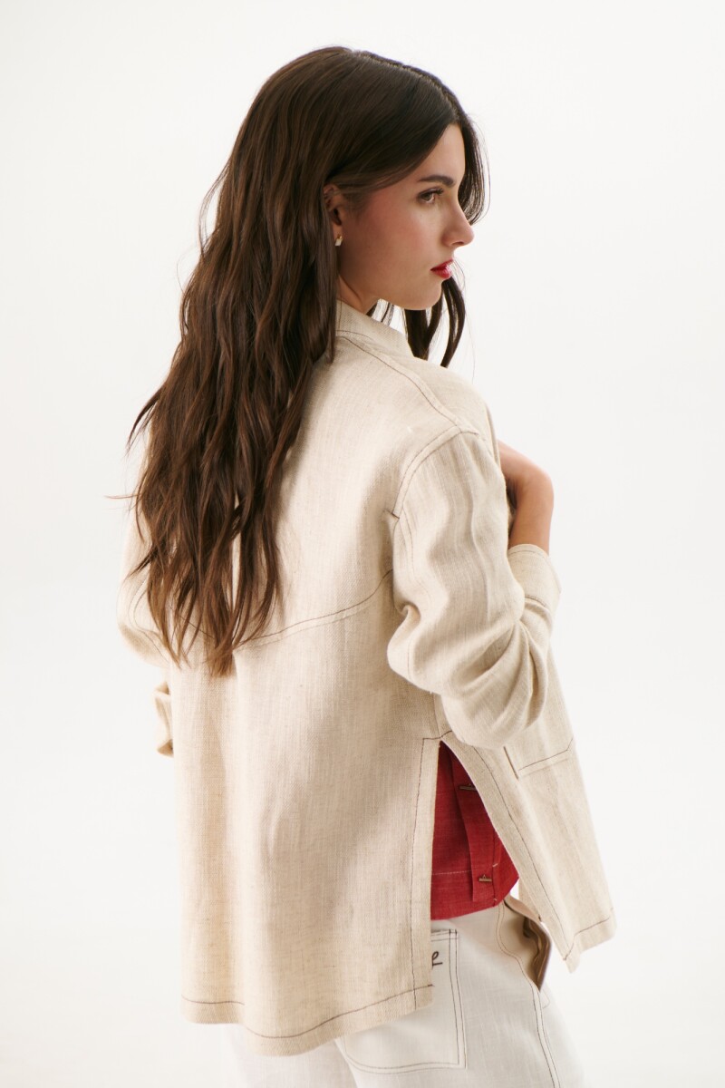 SOBRECAMISA MOLY PESPUNTE