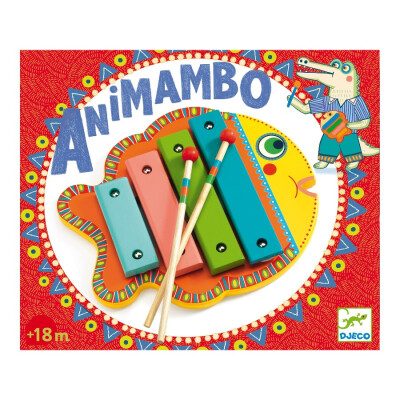 Xilófono Madera Pez Animambo Djeco Xilófono Madera Pez Animambo Djeco
