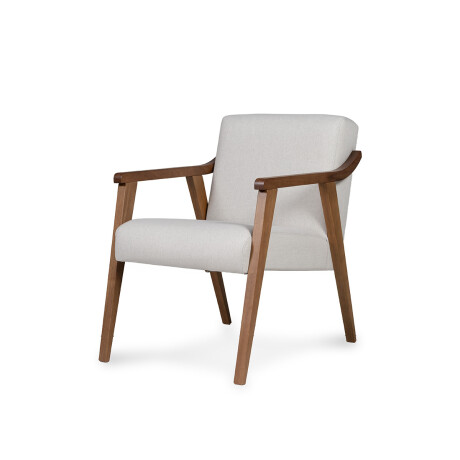 Butaca Flavia - Tela Rústica 201-G2 (Beige)