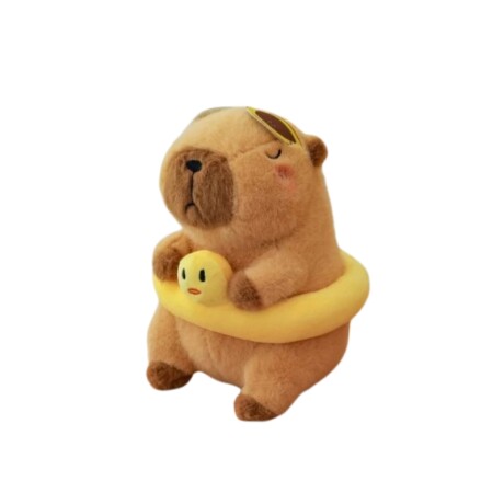 Peluche carpincho 17 cm Salvavidas patito
