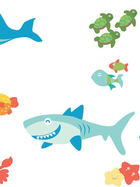 WALLPOPS SEA LIFE WALL STICKERS N/A