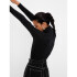OC MERINO TNECK TRUE BLACK
