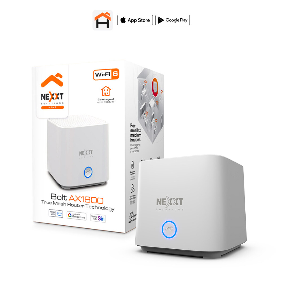 ROUTER MESH BOLT,COVERAGE UP TO 2,000 FT3 