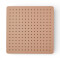 Panel perforado pegboard metálico organizador de pared 40x40 cm – Multiuso para el hogar Rosado