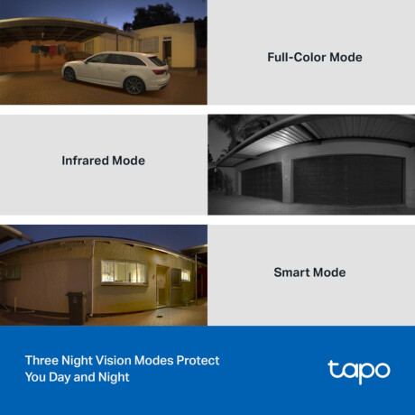 Cámara De Seguridad Tp-Link Tapo C510w Exterior Visión Nocturna 2K 360° 001