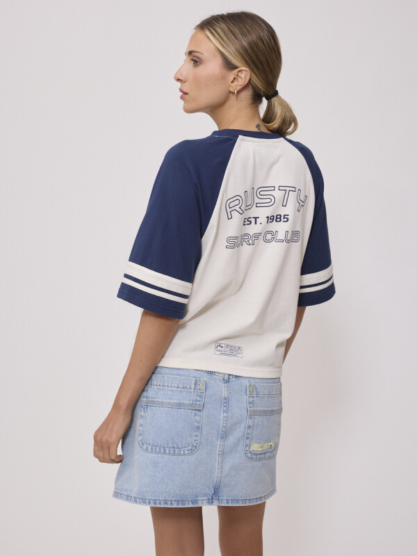 T-SHIRT NAYAN RUSTY Azul Marino