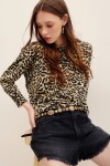 SWEATER AURORA ANIMAL LIGHT Leopardo