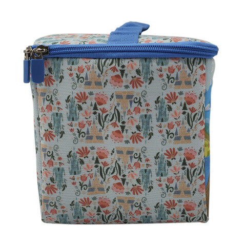 Lunchera Infantil Térmica Frozen 22x16 CM CELESTE