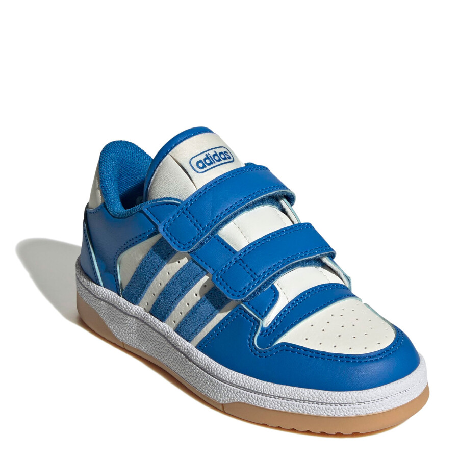 Championes Infantiles Adidas Break Star Turnaround JRS Blanco - Azul