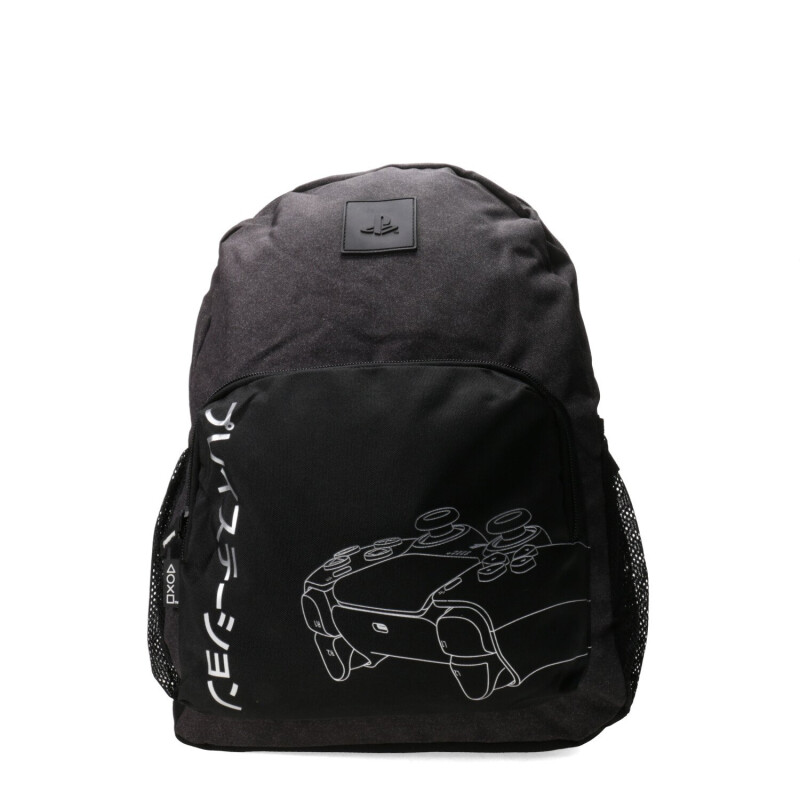 Mochila Play Station Icono Negro