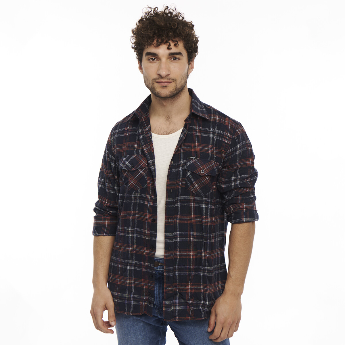 Camisa Wrangler de Hombre - FLANNEL SHIRT - WLS102UR - ELD 