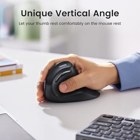 Mouse Vertical Ugreen UMVIBT Inalámbrico BT Mouse Vertical Ugreen UMVIBT Inalámbrico BT