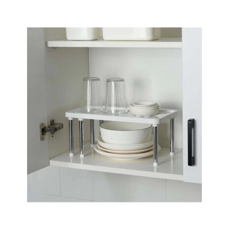 RACK ORGANIZADOR EXTENSIBLE 34.8*18*15.5CM GRIS