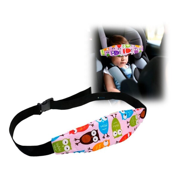 Vincha Sujetador Cabeza Bebé Niño Silla Auto Sillita Variante Buhorosa