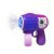 Bazooka Burbujas Pistola Burbujero Astronauta Luces A Pilas Variante Color Violeta