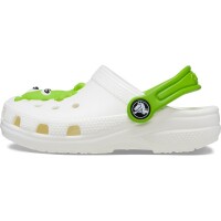 Crocs Classic Glow Alien Blanco