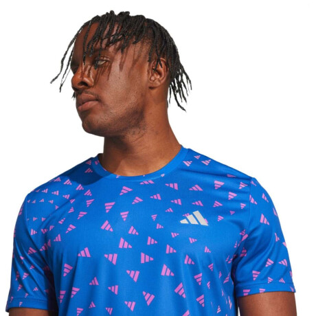 Remera Run It Aeroready Tee de Hombre Multicolor