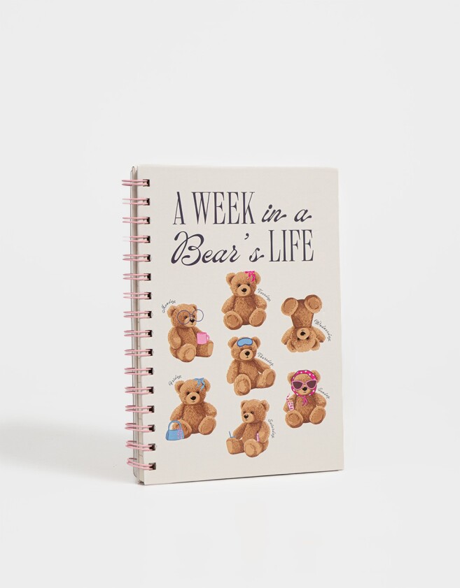 Librería Sets Estampados Set De Librería Con Estuche Teddy - Combinacion Multicolor