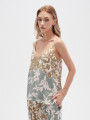 Musculosa Vainilla Estampado 1