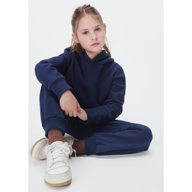 BLUSAO INFANTIL AZUL ESCURO