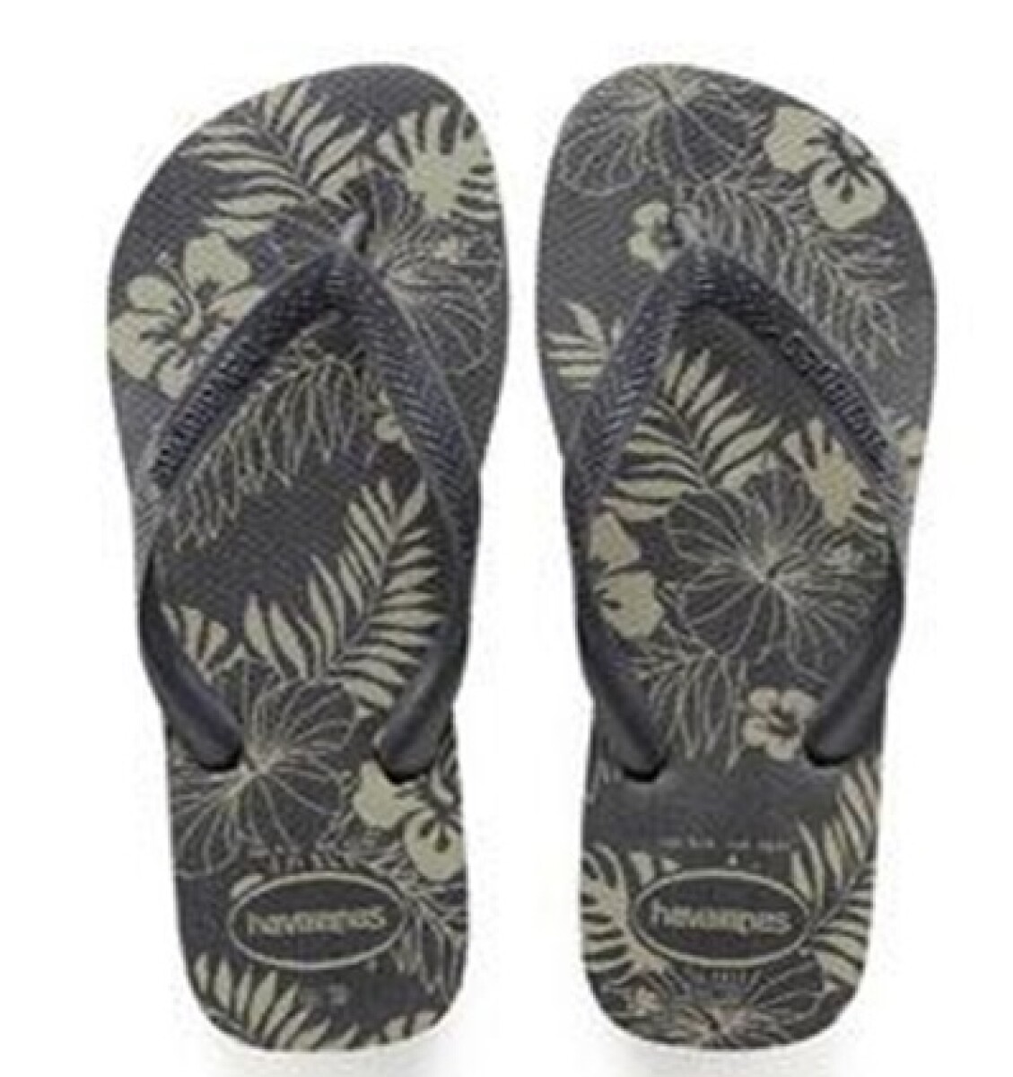 CHINELA T39-40 ALOHA NUEVO GRAFITO MASCULINO HAVAIANAS 