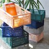 Caja de almacenamiento plegable grande rosa