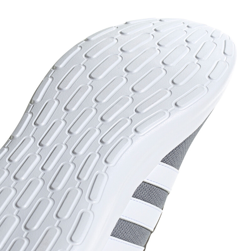 Championes de Hombre Adidas Lite Racer 4.0 Gris - Blanco