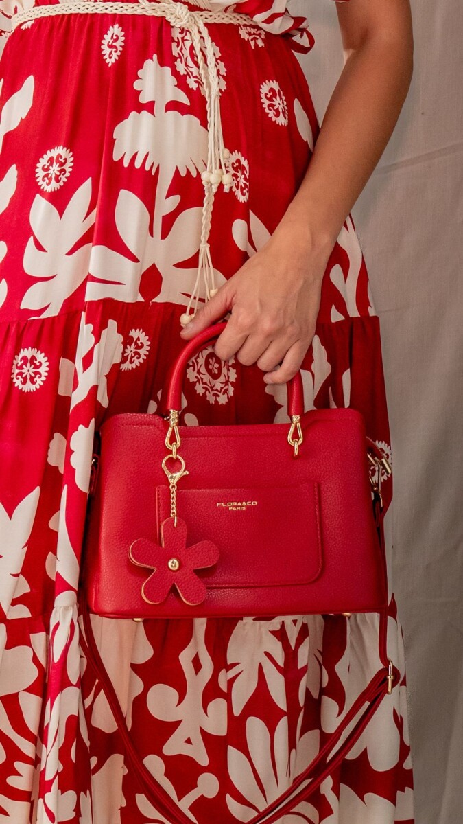 Cartera Flory - Bordó 