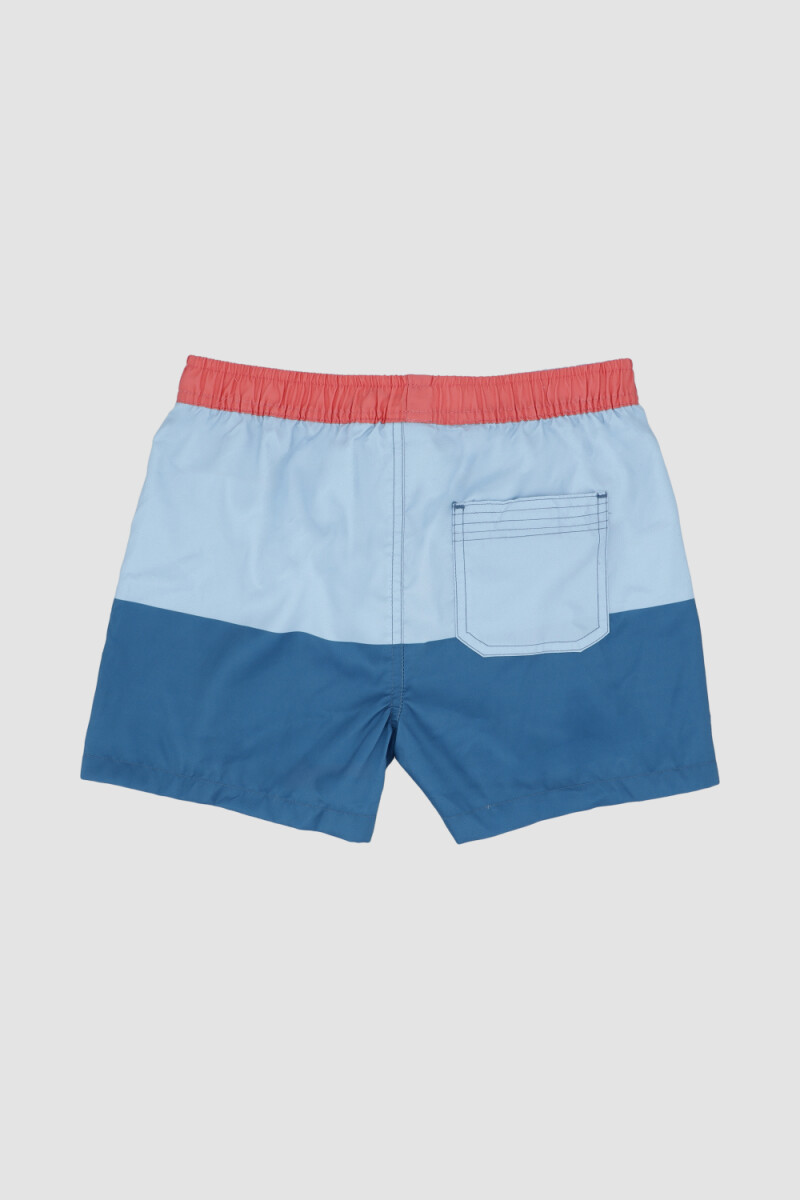 SHORT PIRATA 4-16A AZUL