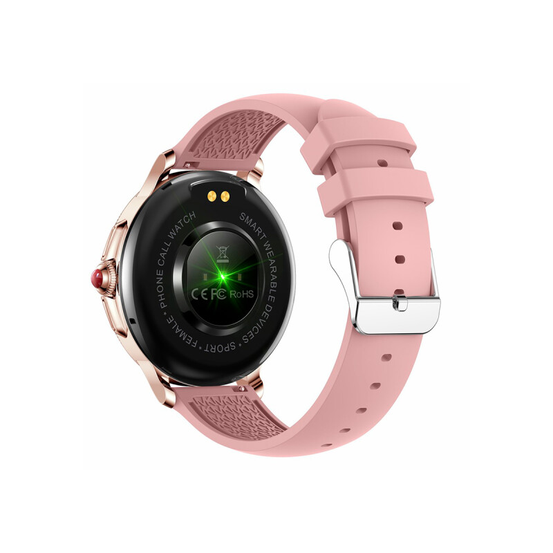Smartwatch CF96 para mujer color rosa Smartwatch Cf96 Para Mujer Color Rosa