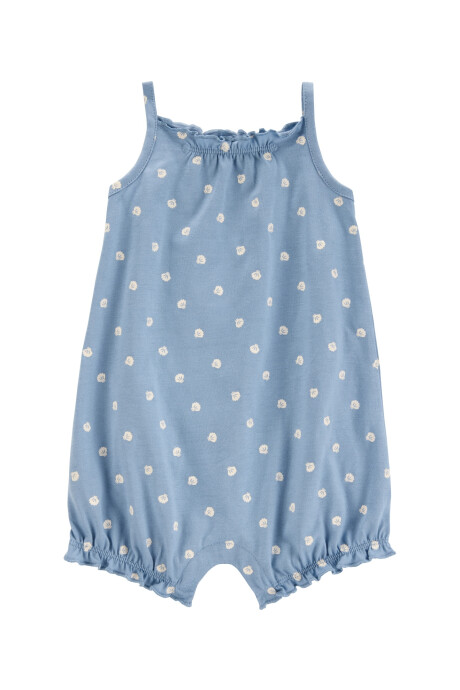 Monito corto de algodón, diseño caracolas Monito corto de algodón, diseño caracolas