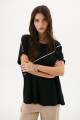 REMERA DIAGONAL NEGRO