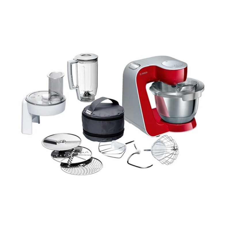 Robot de Cocina Bosch Rojo de 1000W Robot de Cocina Bosch Rojo de 1000W